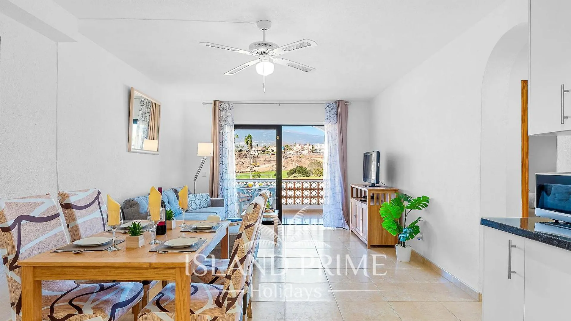 Teide And Golf Views In Heated Pool Complex Fc113 Apartment San Miguel de Abona